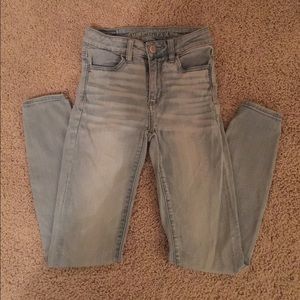 American eagle high rise skinny jeans